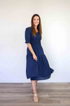 Merric Plain Ealstic Waist Dress