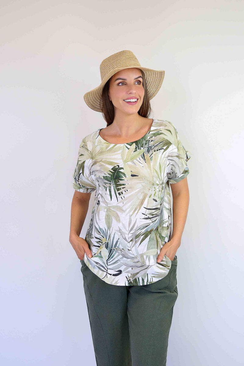 Merric Print Top