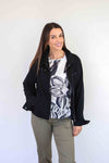 Larosela 97%Cotton Zip Jacket