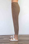 Larosela Elastic WaistLinen Pants