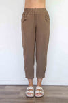 Larosela Elastic WaistLinen Pants