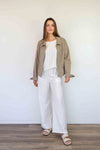 Larosela 97%Cotton Zip Jacket