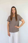 Larosela 100% Cotton Plain Top