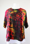 Merric Soft Stretchy Printed Top