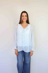 Merri Flare Cuff Top