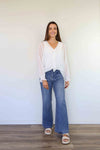 Merri Flare Cuff Top
