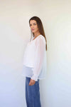 Merri Flare Cuff Top