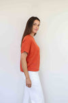 Merric Solid Colour Shirt with Drawstring Hem