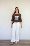 FairyTern Wine Glass Print Tee