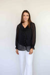 Merri Flare Cuff Top