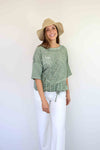 FairyTern Tie Front100% Cotton Top