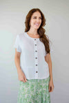 Merric Front Button Short Sleeve Shirt