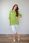 Larosela Fancy Collar Plain Jacket with Pockets