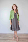 Larosela Plain Jacquet Short Jacket