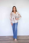 Merri Flare Cuff Top