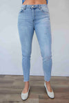 Fairy turn Scratched Jeans