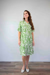 Merric Pockets Front Print Dress