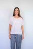FairyTern Raw-Edge Relaxed Fit Tee