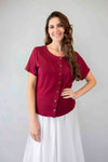 Merric Front Button Short Sleeve Shirt