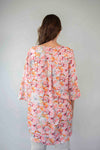 Larosela Round Neck Flower Print Shirt