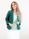 Larosela Linen Jacket with Pockets