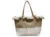 Contrast Colour Beach Tote Bag