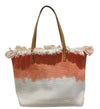 Contrast Colour Beach Tote Bag