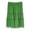 Merric Elastic Waist Crush Pleat Skirt