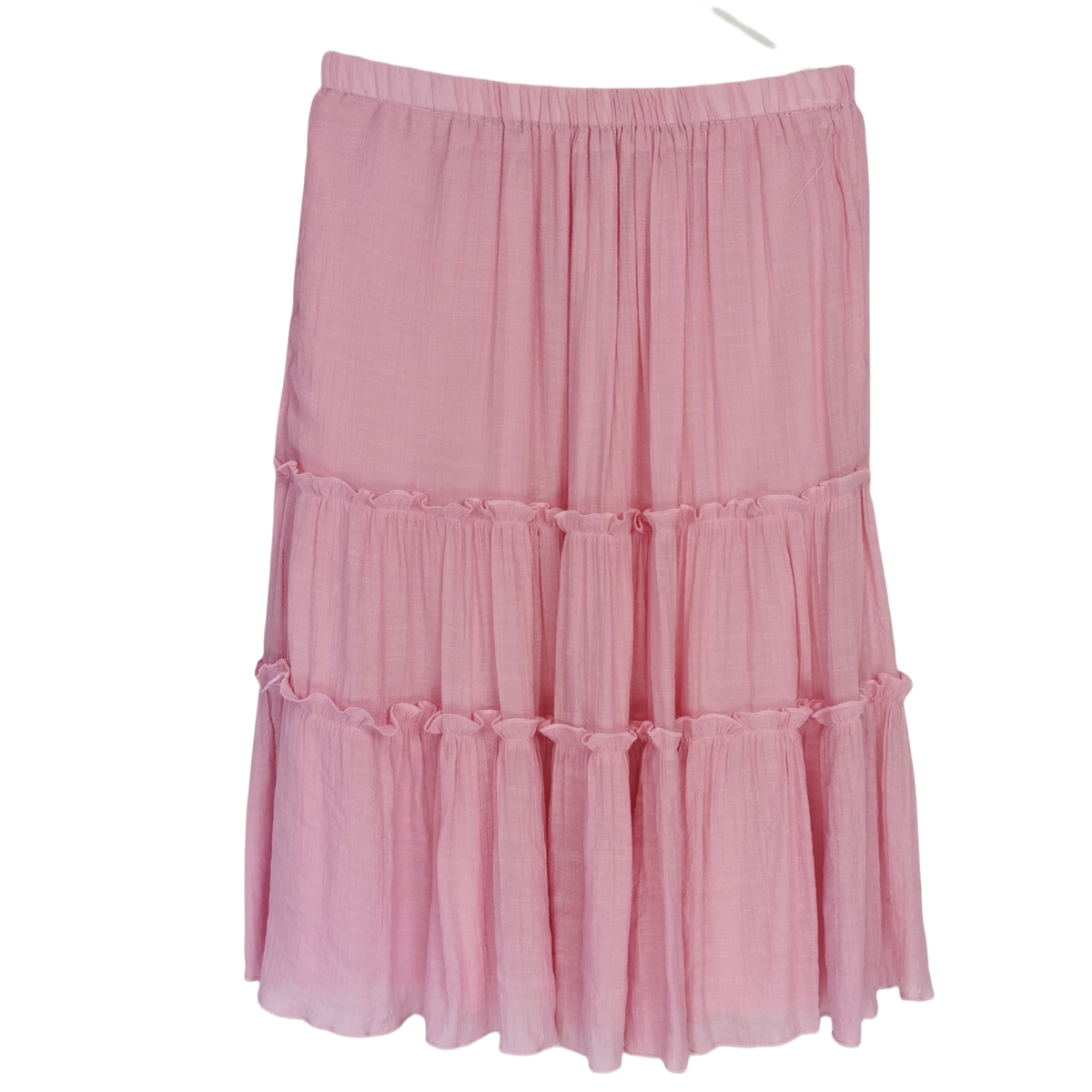 Merric Elastic Waist Crush Pleat Skirt