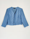 Larosela Plain Jacquet Short Jacket