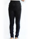 Merric Straight Leg Elastic Waist Stretch Pants