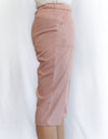 Stretch Elastic Waist Casual Pants with Side Pockets