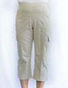 Merric 3/4 Elastic Waist Cargo Pants