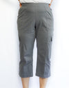 Merric 3/4 Elastic Waist Cargo Pants