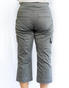 Merric 3/4 Elastic Waist Cargo Pants