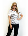 Larosela Stretch Soft Wrapped-Edge T-Shirt