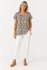 Fairy Tern Floral Embroidered Top