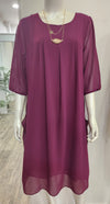 Merric Plain Pleats In Front Dressy Dresses