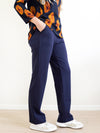 Merric Straight Style Elastic Waist Cozy Pants